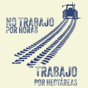 Playera Trabajo por hectáreas 2 Diseño