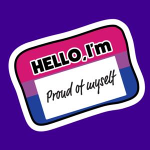 I´m Proud of myself - Bisex Diseño