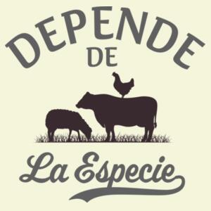 Playera Depende de la especie 2 Diseño